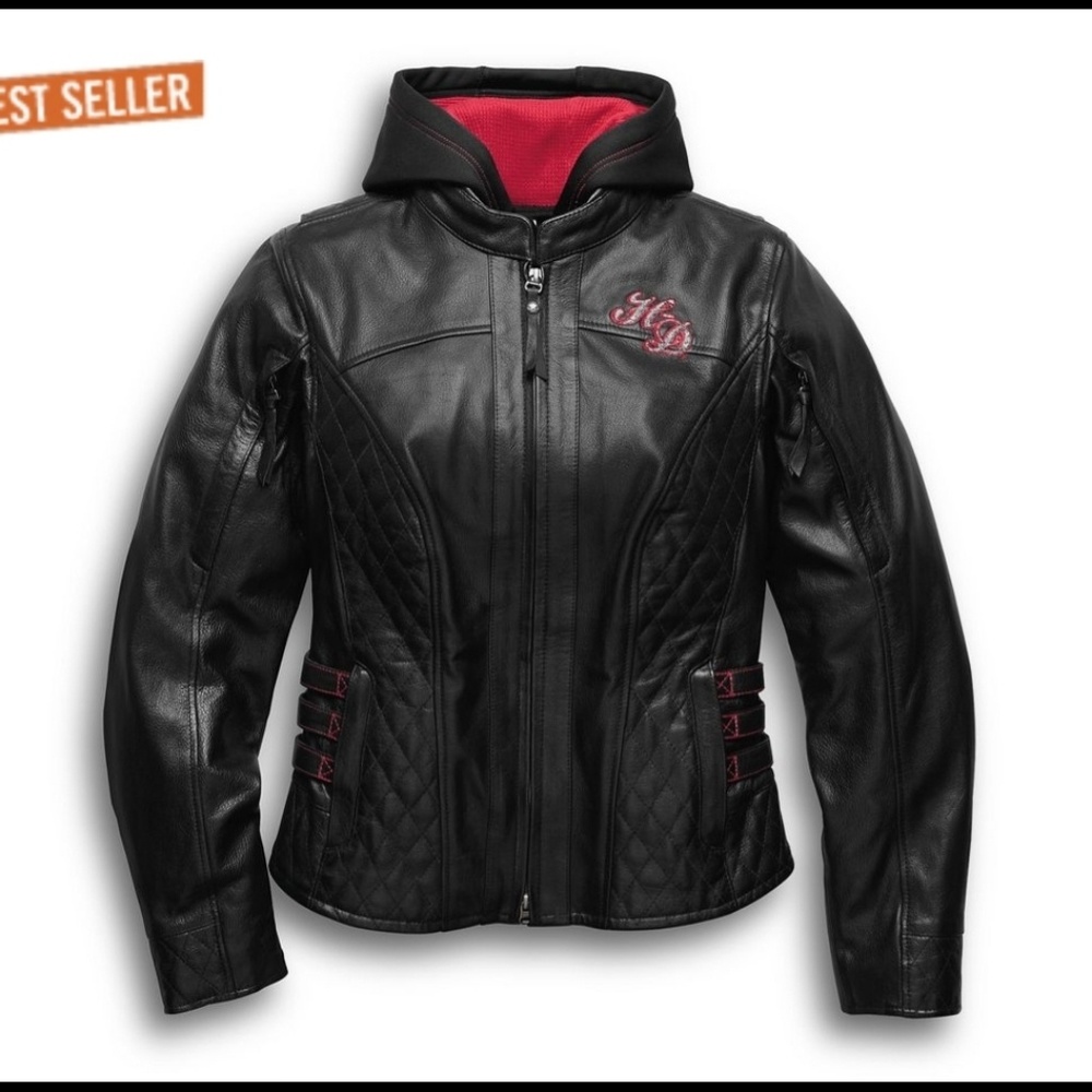 Women's 3W Harley Davidson 3 in 1 riding jacket